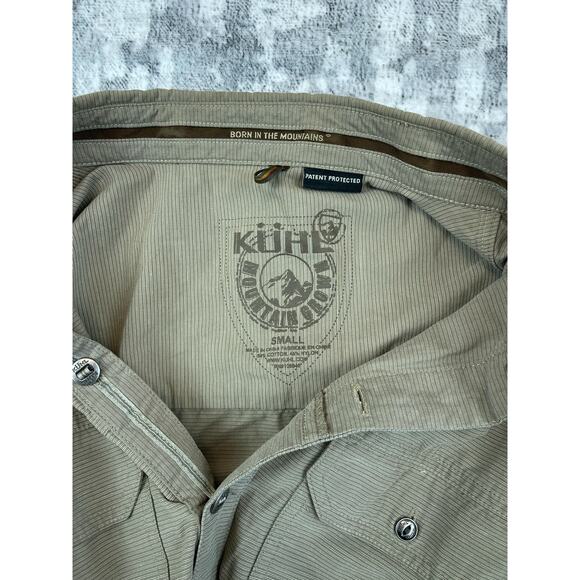 KÜHL Mountain Grown Shifter Shirt Small Tank Outdoor Hiking Button Up - Picture 6 of 11